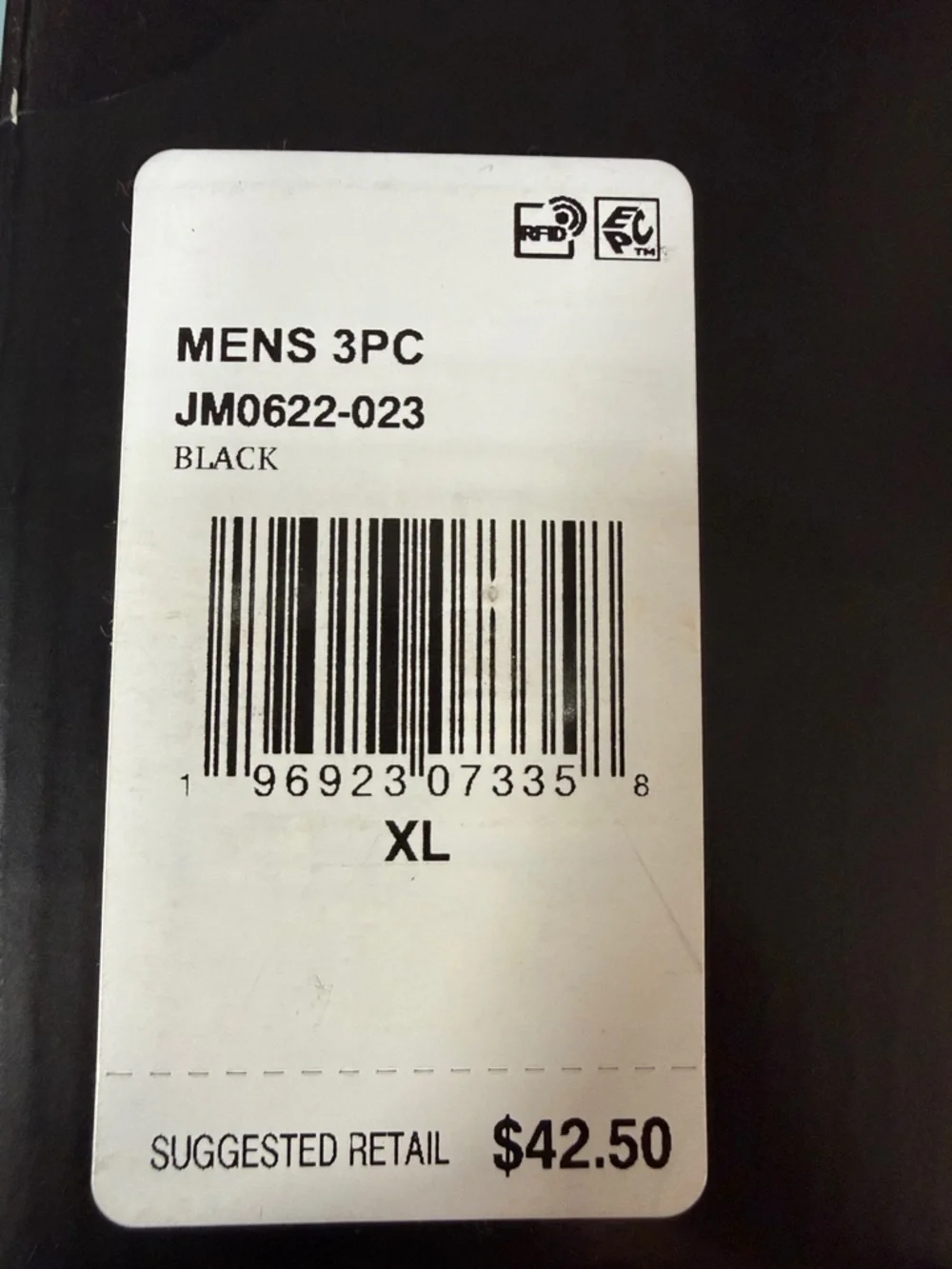 JORDAN Flight Cotton Stretch 3/Pack Men’s Underwear - size XL